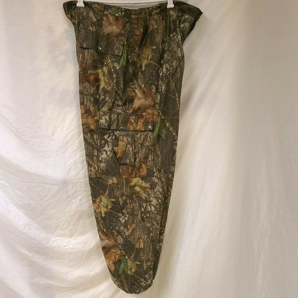 WOOLRICH Mossy Oak Break Up Camo Hunting Soft Texture Pants Nylon Lining Sz 2XL - Picture 10 of 12